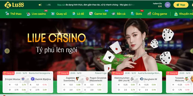 Tổng quan về Casino LU88